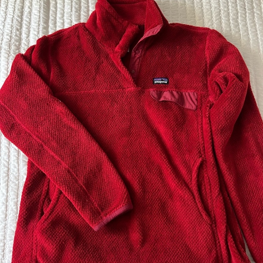 Patagonia snap fleece pullover